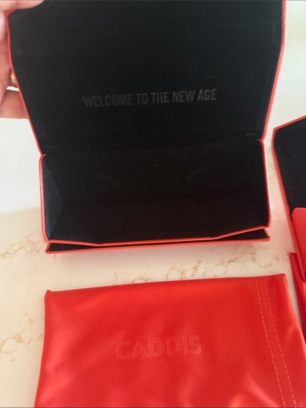 Caddis Red Sunglasses Cases & Soft Pouches - Set of 2 - Picture 4 of 5